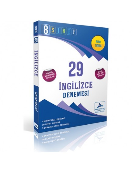 Paraf Yayınları 8. Sınıf 29 İngilizce Denemesi