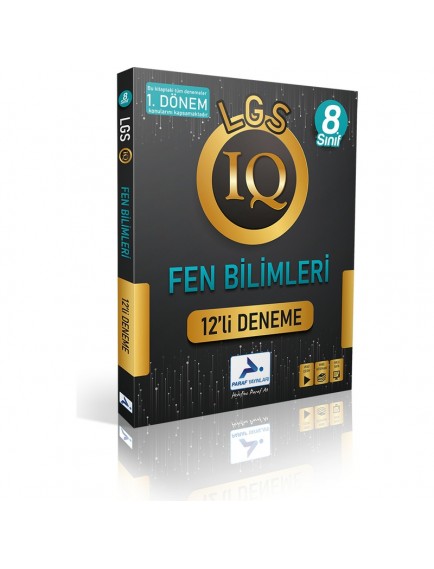 Paraf Yayınları 8. Sınıf Fen Bilimleri 1.Dönem Iq 12 Li Deneme 
