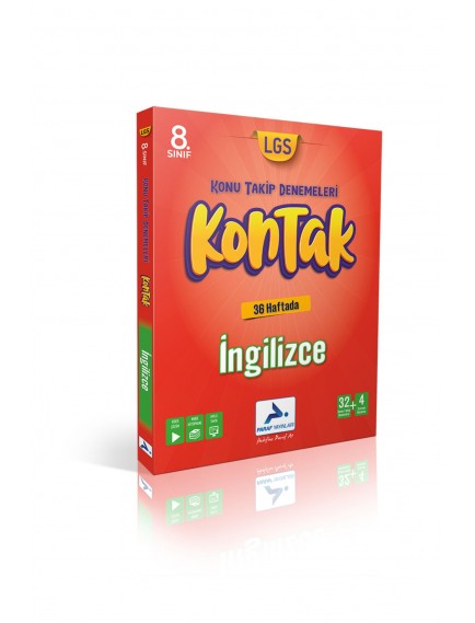 Paraf Yayınları 8. Sınıf İngilizce 36 Lı Kontak Deneme