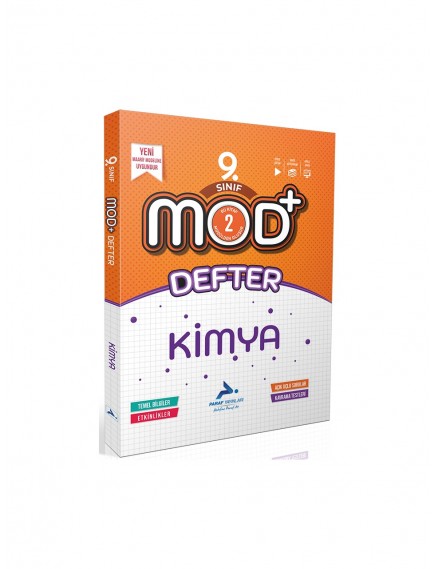 Paraf Yayınları 9. Sınıf Kimya Mod Defter 