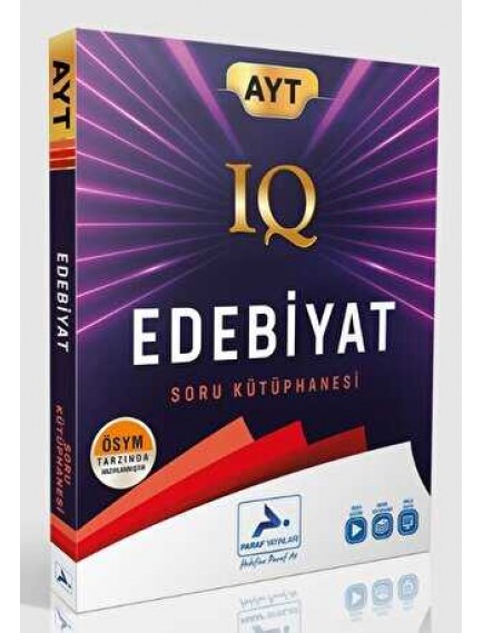 Paraf Yayınları Ayt Edebiyat Iq Soru Kütüphanesi 
