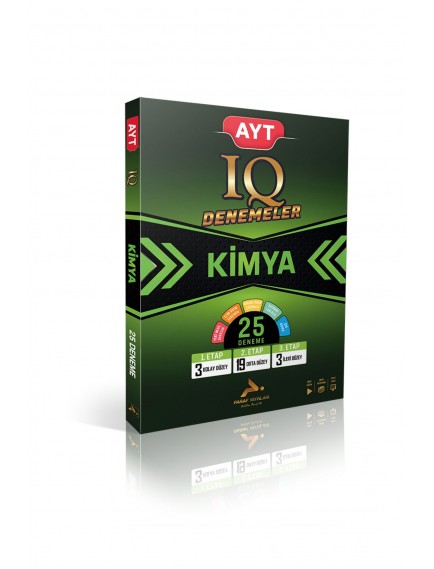 Paraf Yayınları Ayt Kimya Iq 25 Branş Deneme