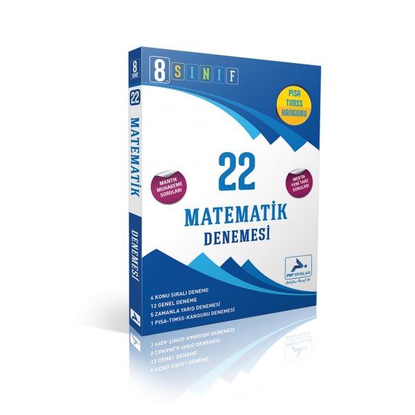 Paraf Yayınları Lgs 8. Sınıf 22 Matematik Denemesi