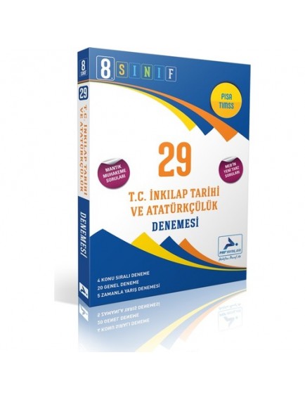 Paraf Yayınları Lgs 8. Sınıf 29 T.C. İnkılap Tarihi Ve Atatürkçülük Denemesi