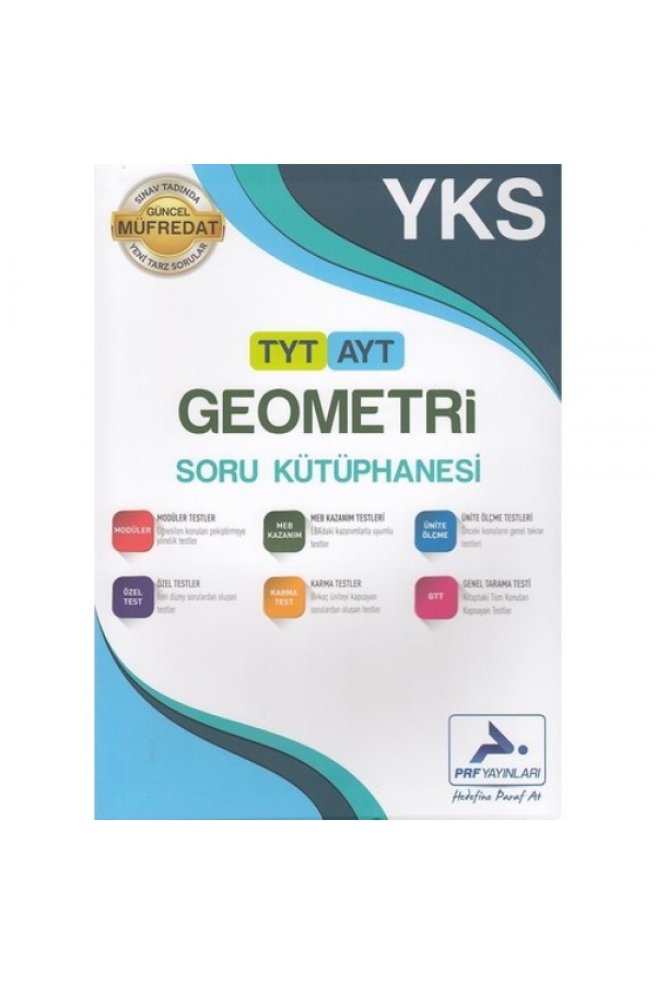 Paraf Yayınları Tyt-Ayt Geometri Soru Kütüphanesi