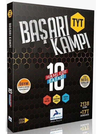 Paraf Yayınları Tyt Başarı Kampı 10 Hamlede Başarı