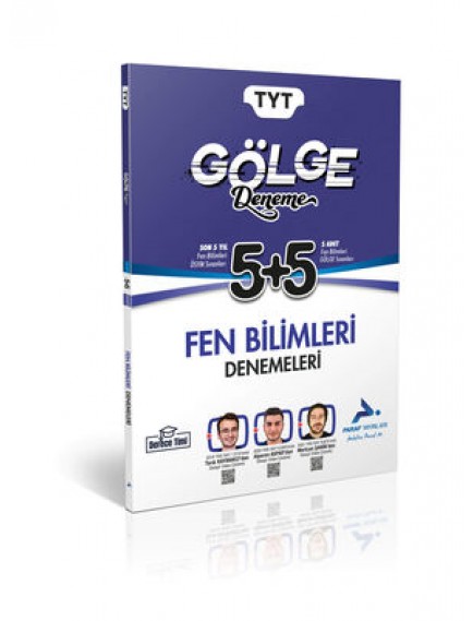 Paraf Yayınları Tyt Fen Bilimleri Derece Timi Gölge Deneme 5+5