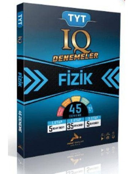 Paraf Yayınları Tyt Fizik Iq 45Li Video Çözümlü Branş Deneme