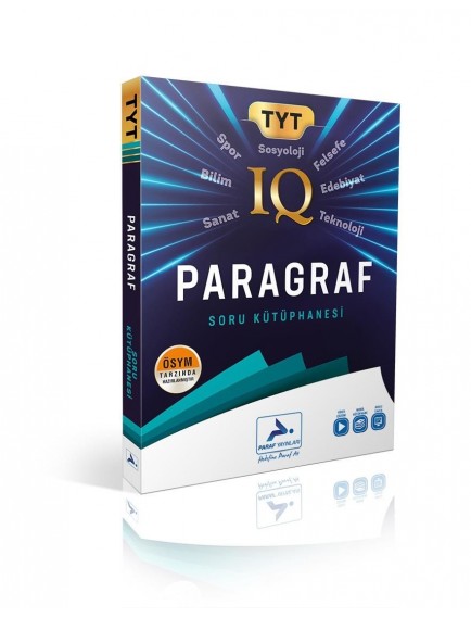 Paraf Yayınları Tyt Iq Paragraf Soru Kütüphanesi 