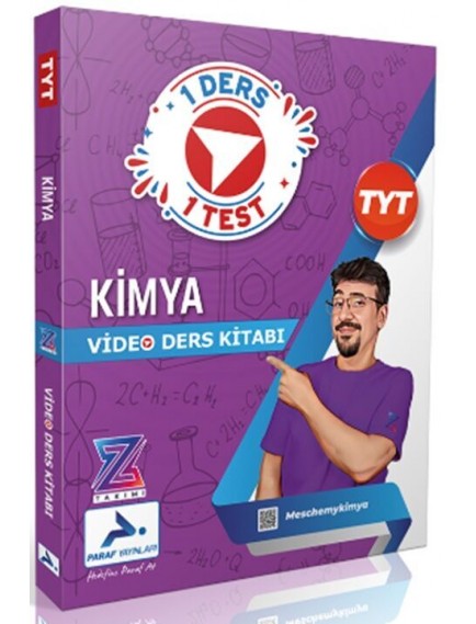 Paraf Yayınları Tyt Kimya Z Takım Video Soru Bankası