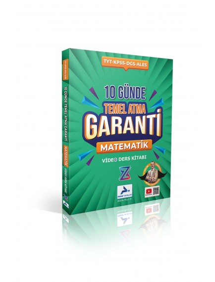 Paraf Yayınları Tyt-Kpss-Dgs-Ales Matematik 10 Günde Temel Atma Garanti Video Ders Kitabı(25)