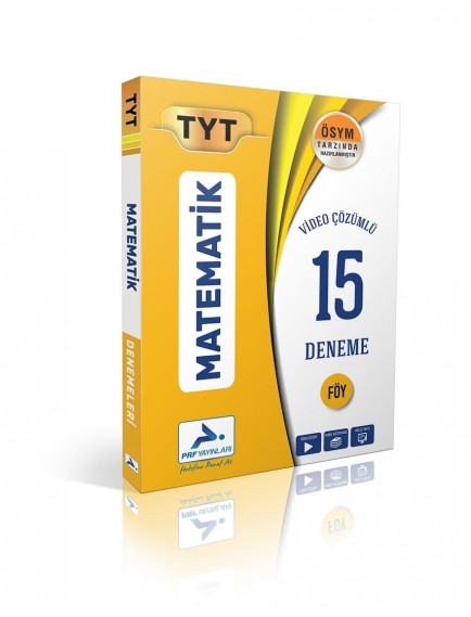 Paraf Yayınları Tyt Matematik 15'Li Deneme