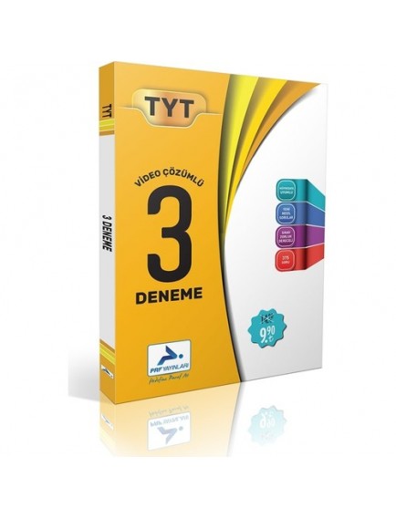 Paraf Yayınları Tyt Video Çözümlü 3 Deneme