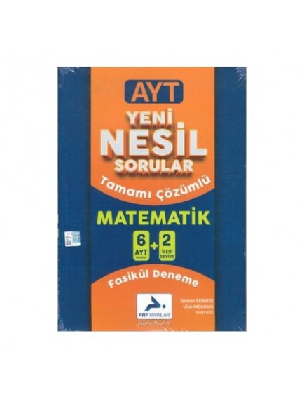 Paraf Yayınları Yeni Nesil Ayt 6+2 Tamamı Çözümlü Matematik Denemesi