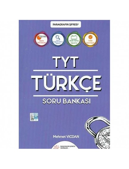 Paragrafın Şifresi Yayınları Tyt Türkçe Soru Bankası