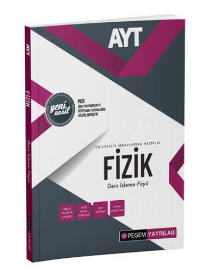 Pegem Yayınları Ayt Fizik Ders İşleme Föyü