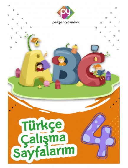 Pekşen Yayınları 4. Sınıf Türkçe Çalışma Sayfalarım