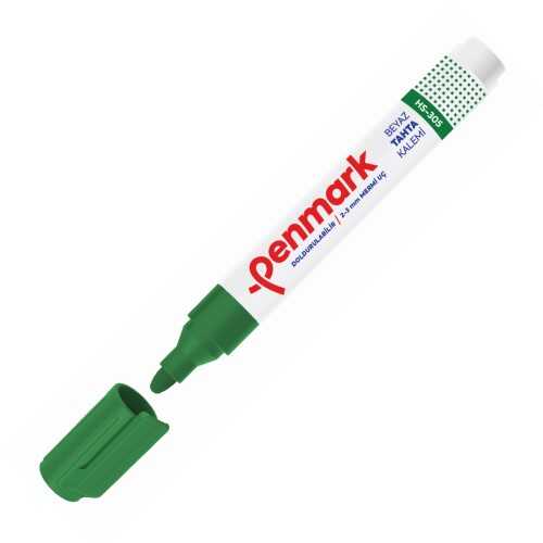 Penmark Beyaz Tahta Kalemi Yeşil Hs 305 4