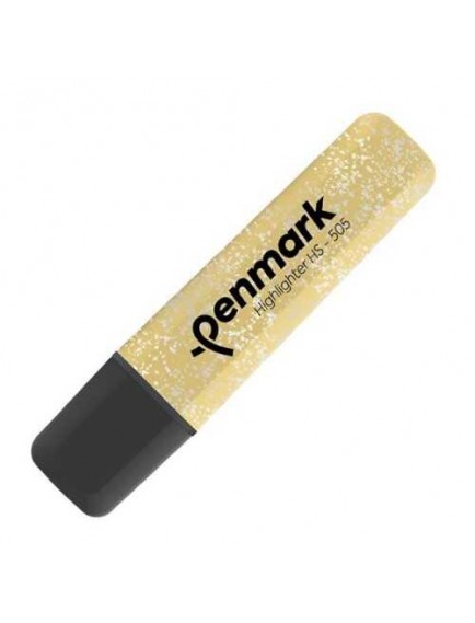 Penmark Metalik Simli Fosforlu Kalem Altın Hs 505 13