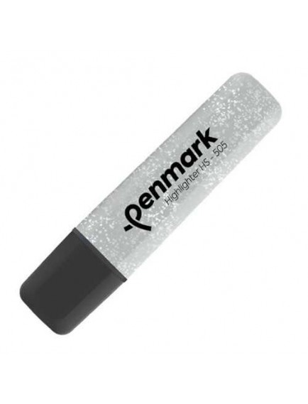 Penmark Metalik Simli Fosforlu Kalem Gümüş Hs 505 18