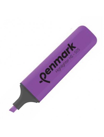 Penmark Neon Fosforlu Kalem Lila Hs 505 5