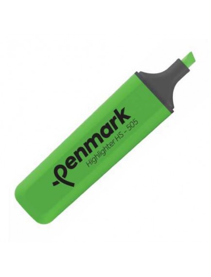 Penmark Neon Fosforlu Kalem Yeşil Hs 505 2