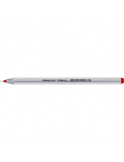 Pensan Triball Tükenmez Kalem 1 Mm 1003 Kırmızı