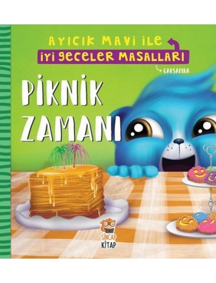Piknik Zamanı / Ayıcık Mavi İle İyi Geceler Masalları - Melek Dinçer - Sincap Kitap Yayınları