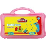 Play-Doh 12 Renk Çantalı Pastel Boya Play-Pa009