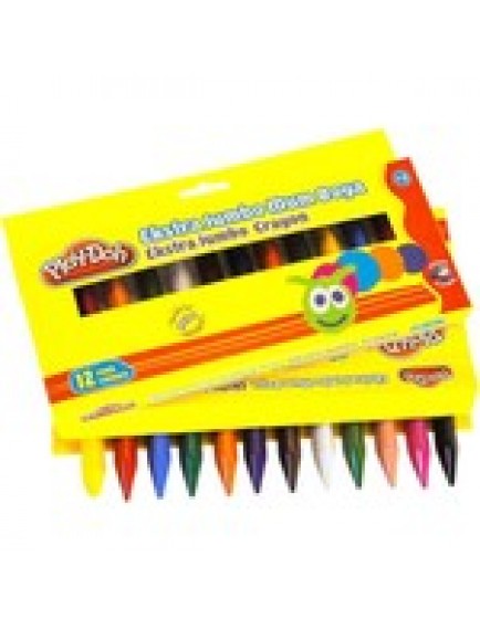 Play-Doh 12 Renk Extra Jumbo Mum Boya Cr011