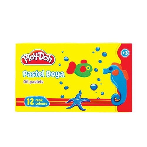 Play-Doh 12 Renk Pastel Boya Play-Pa002