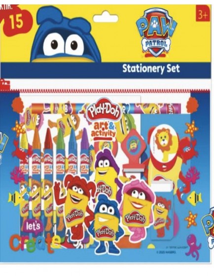 Play-Doh Kırtasiye Seti 15 Parça Play-St013