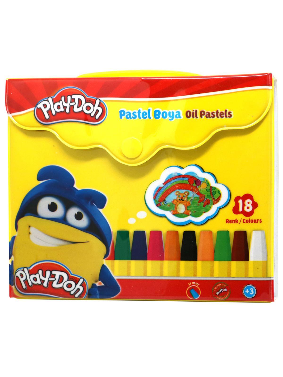 Play-Doh Pastel Boya 18'Li (Çantalı) 