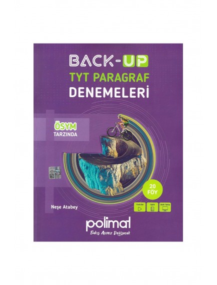 Polimat Yayınları Tyt Paragraf Back-Up Denemeleri