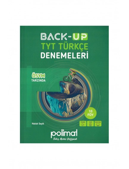 Polimat Yayınları Tyt Türkçe Back-Up Denemeleri 