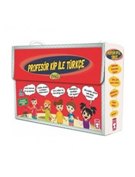 Profesör Kip İle Türkçe (5 Kitap) - Birsen Ekim Özen - Timaş Yayınları