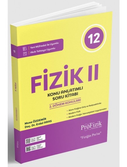 Profizik Yayınları 12. Sınıf Fizik (2)Konu Anlatımlı Soru Kitabı(26)