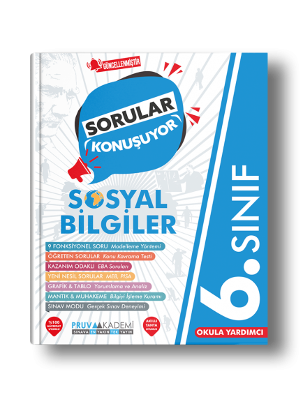 Pruva Yayınları 6. Sınıf Sosyal Bilgiler Sorular Konuşuyor