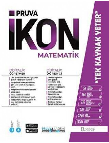 Pruva Yayınları 8. Sınıf Matematik İkon