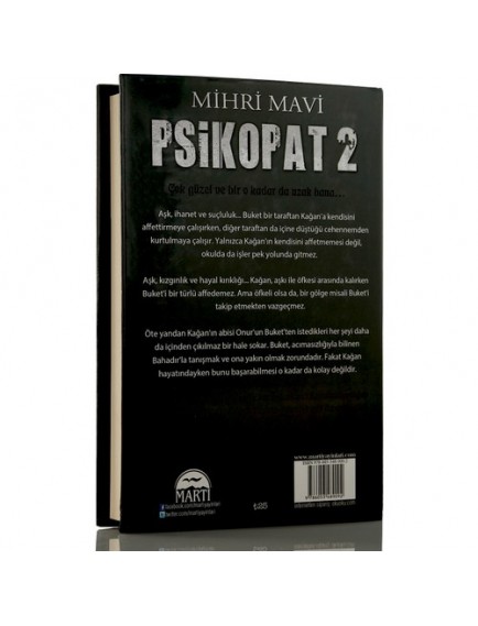 Psikopat 2 (Ciltli) - Mihri Mavi - Martı Yayınları