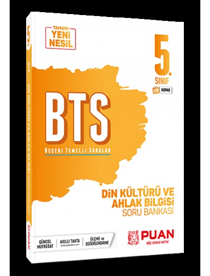 Puan Yayınları 5. Sınıf Din Kültürü ve Ahlak Bilgisi Soru Bankası
