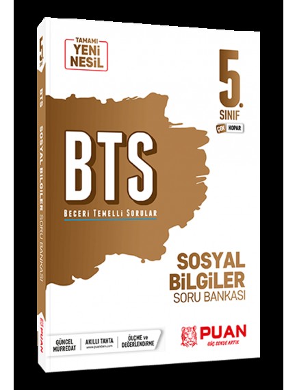 Puan Yayınları 5. Sınıf Sosyal Bilgiler Soru Bankası