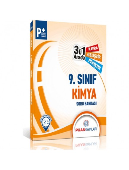 Puan Yayınları 9. Sınıf Kimya 3'Ü 1 Arada Soru Bankası