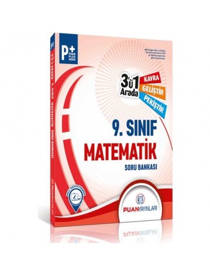 Puan Yayınları 9. Sınıf Matematik 3'Ü 1 Arada Soru Bankası