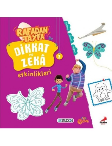 Rafadan Tayfa İle Dikkat ve Zeka Etkinlikleri 2 - Kolektif - Erdem Çocuk Yayınları