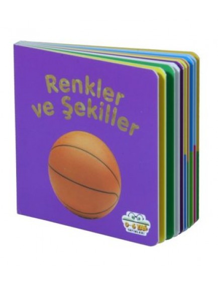 Renkler ve Şekiller / Mini Karton Kitaplar - Kolektif - 0 6 Yaş Yayınları