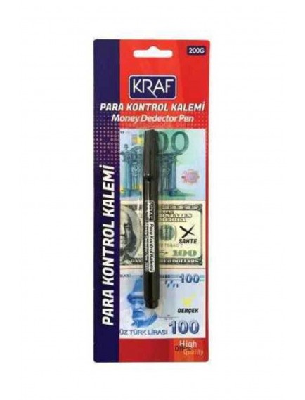 Kraf Sahte Para Kontrol Kalemi 200G