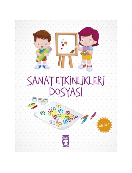 Sanat Etkinlikleri Dosyası (48+ Ay) - Elif Alkan - Timaş Yayınları