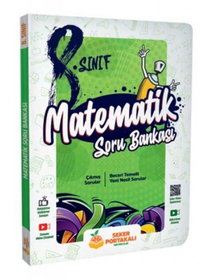 Şeker Portakalı Yayınları 8. Sınıf Matematik Soru Bankası