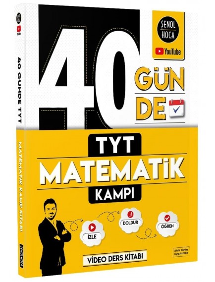 Şenol Hoca Yayınları Tyt Matematik 40 Günde Kampı 